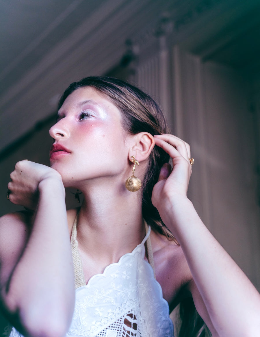 Poseidon Earring Single