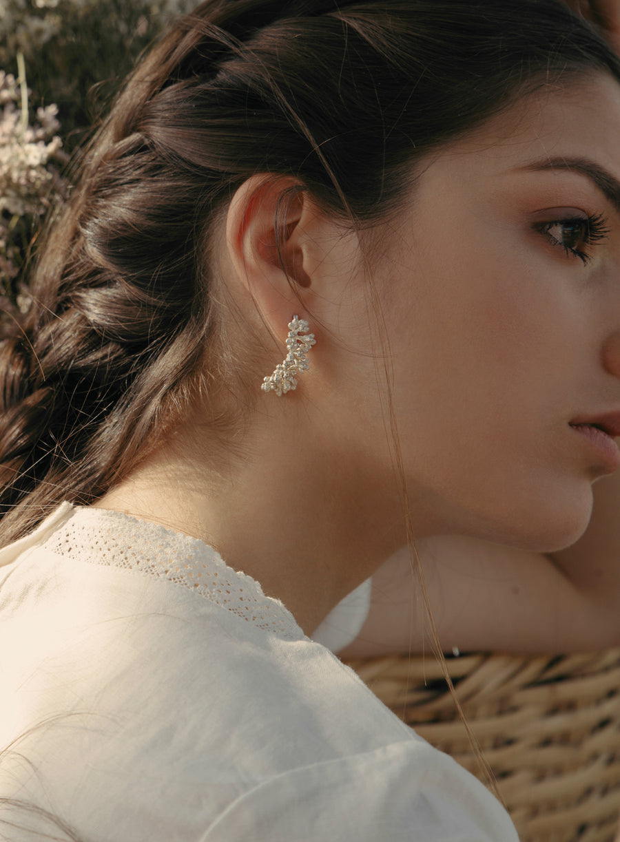 Flor de Arroz Earrings